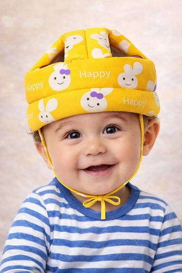 Baby Safety Helmet for Crawling & Walking | Soft Protective Head Guard | Adjustable Toddler Head Protection Cap | Lightweight & Breathable | BabyCove