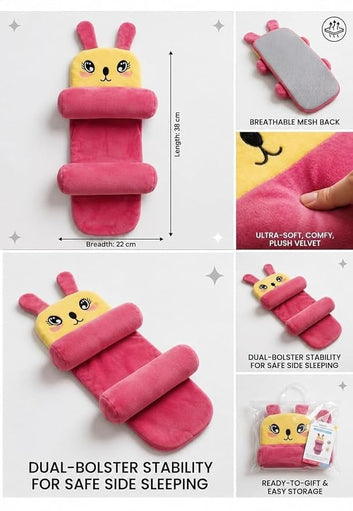Baby Head & Body Support Pillow | Anti Roll Baby Sleeping Cushion | BabyCove